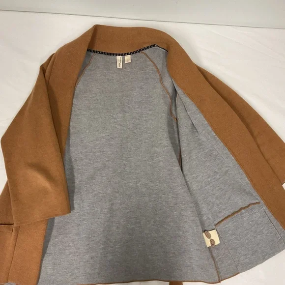 Moth Camel Belted Cardigan - Picture 2 of 7